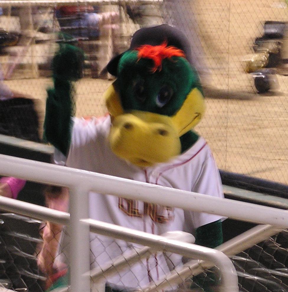 Heater - The Blaze mascot