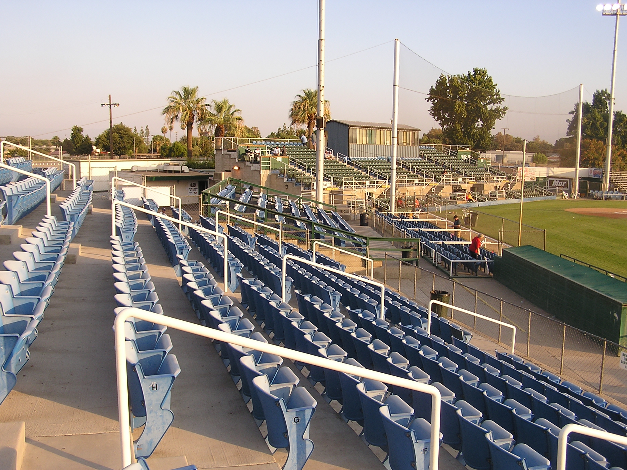 Seating at Sam Lynn Ballpark - Bakersfield, Ca.