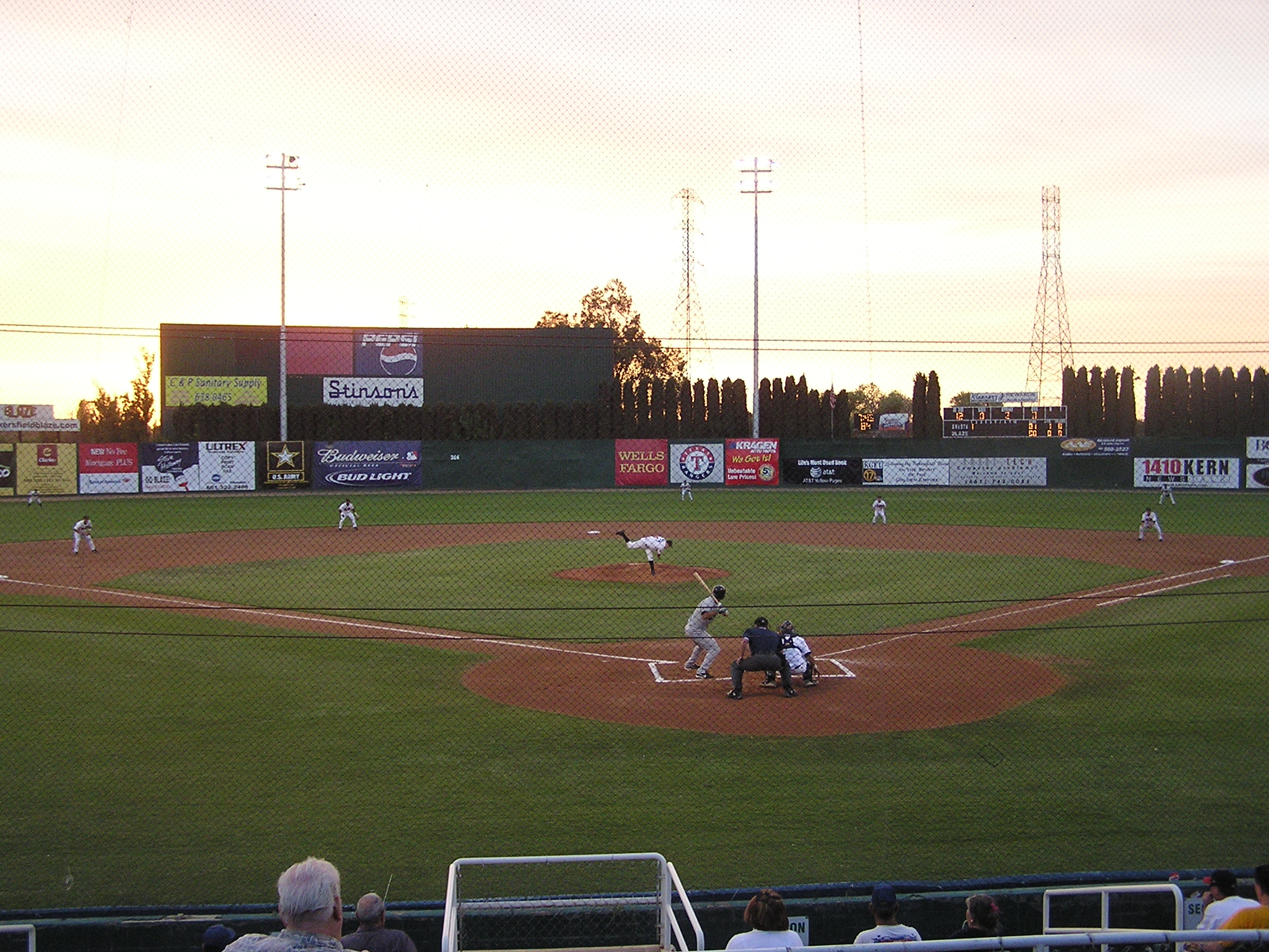 The Pitch - Sam Lynn Ballpark, Bakersfield, Ca.